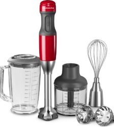 KITCHEN AID FRULLATORE AD IMMERSIONE 5 VELOCITÀ ROSSO IMPERIALE