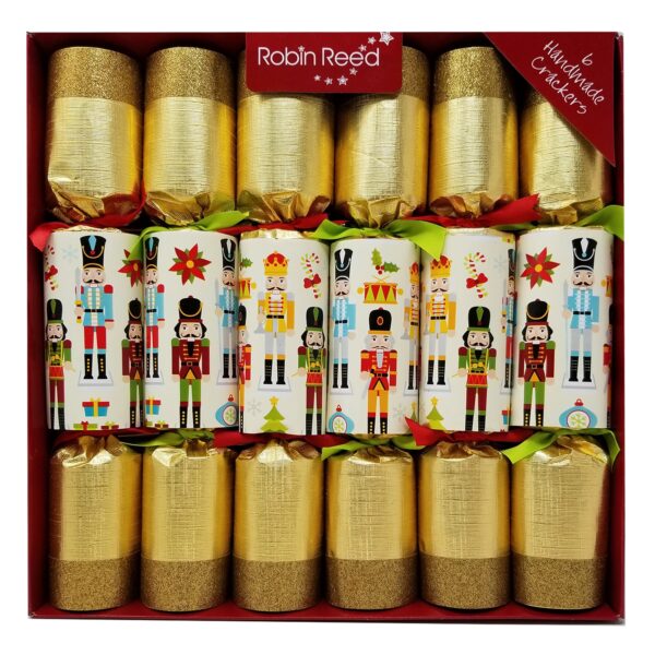 Robin Reed Christmas Crackers NUTCRACKER Da Collezione GOLD
