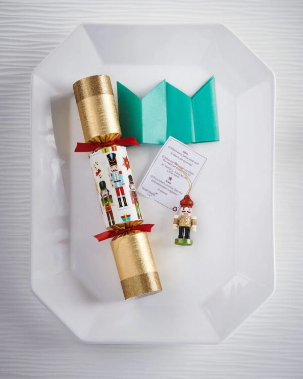 Robin Reed Christmas Crackers NUTCRACKER Da Collezione GOLD - immagine 3
