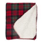 UNIQUE LIVING FALUN PLAID COPERTA IN PILE 130 x 160 cm