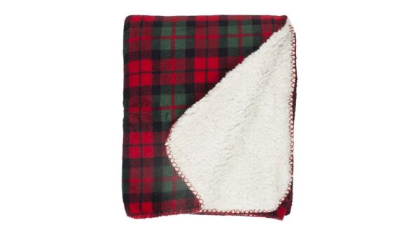 UNIQUE LIVING FALUN PLAID COPERTA IN PILE 130 x 160 cm