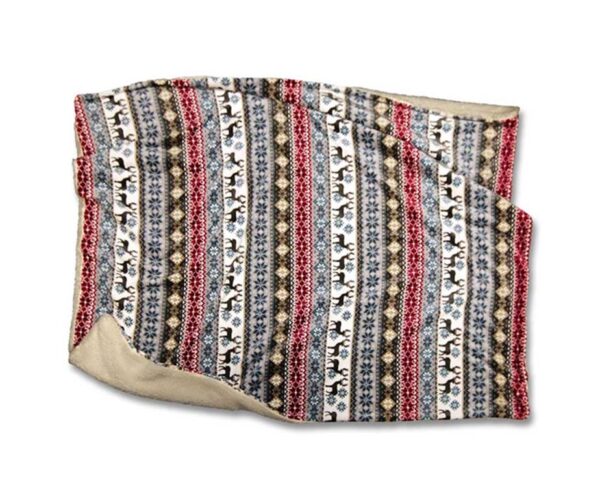 UNIQUE LIVING MOLDE PLAID COPERTA IN PILE 130 x 160 cm - immagine 2