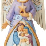 JIM SHORE ANGELO CON SACRA FAMIGLIA