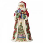 JIM SHORE BABBO NATALE CON BRACCIA PIENE DI REGALI