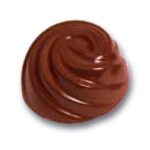 Placca policarbonato per cioccolatini vertigo