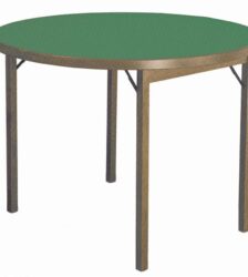 TAVOLO GIOCO ROTONDO Ø100 cm PIEGHEVOLE