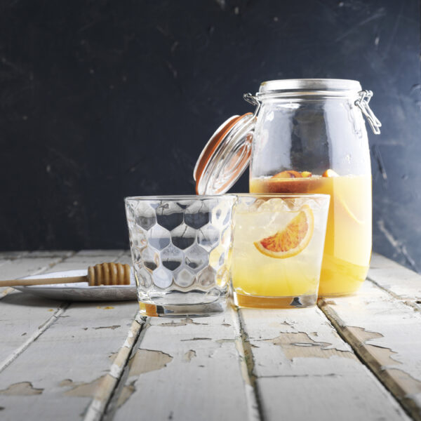 VIDIVI SET 6 BICCHIERI ACQUA HONEY 37CL - immagine 3