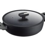 Berndes Balance Enduro Casseruola Bassa 28 cm Alluminio Forgiato con coperchio