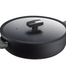 Berndes Balance Enduro Casseruola Bassa 28 cm Alluminio Forgiato con coperchio