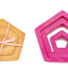 Decora kit tagliabiscotti pentagono