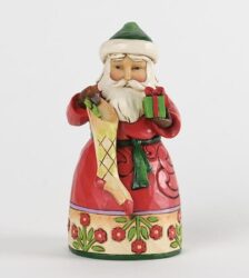 Jim Shore Babbo Natale con calza