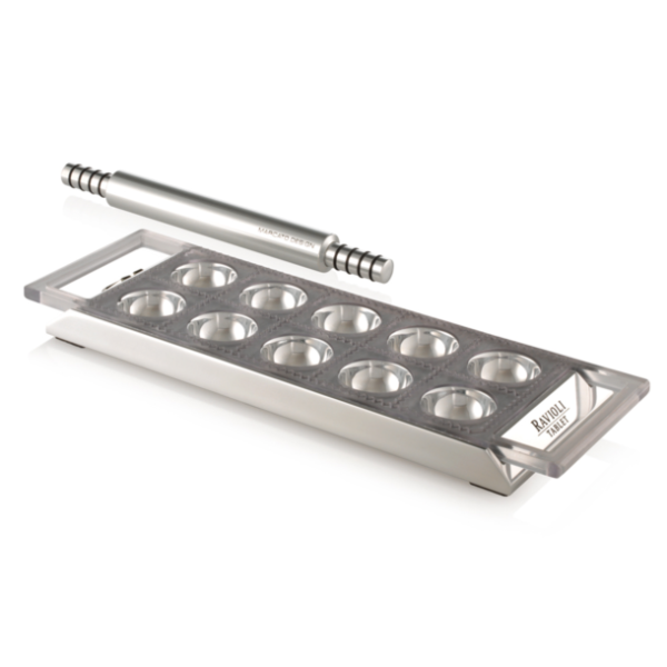 Marcato ravioli tablet argento stampo per ravioli