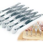 Pantografo tagliapasta regolabile 6 rotelle lisce