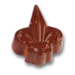 Placca policarbonato per cioccolatini a giglio