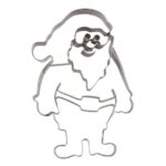 Städter tagliabiscotti babbo Natale 8cm