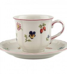 Villeroy & Boch Petite Fleur tazza da caffè con piattino