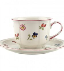 Villeroy & Boch Petite Fleur tazza da colazione con piattino