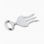 Forchetta da panettone argentata