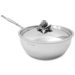 RUFFONI OPUS PRIMA TRIMETALLO CASSERUOLA CHEF CM 24 CON COP