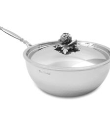 RUFFONI OPUS PRIMA TRIMETALLO CASSERUOLA CHEF CM 24 CON COP