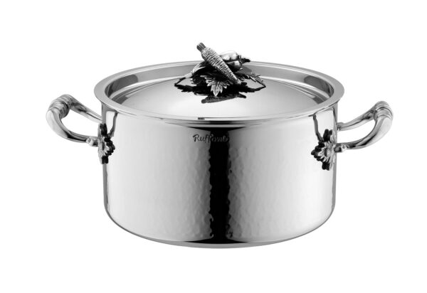 RUFFONI OPUS PRIMA TRIMETALLO CASSERUOLA FONDA CM 16 CON COP