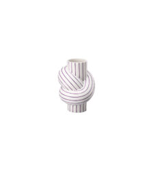 ROSENTHAL Studio Line Vaso NODE STRIPES PLUM 12 cm