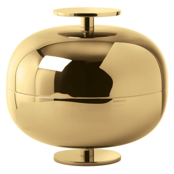 SAMBONET Giò Ponti Centro Tavola PVD Gold Ø 24 cm