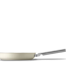 SMEG Padella antiaderente Ø 30 cm Panna