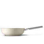 SMEG Wok antiaderente Ø 30 cm Panna
