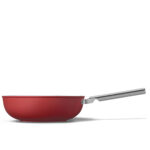 SMEG Wok antiaderente Ø 30 cm Rosso