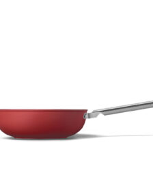 SMEG Wok antiaderente Ø 30 cm Rosso