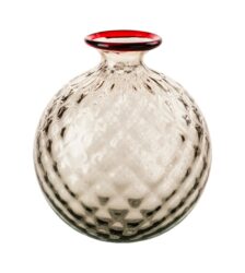 VENINI Vaso Balloton Monofiore Talpa Ø21,5 cm H24 cm