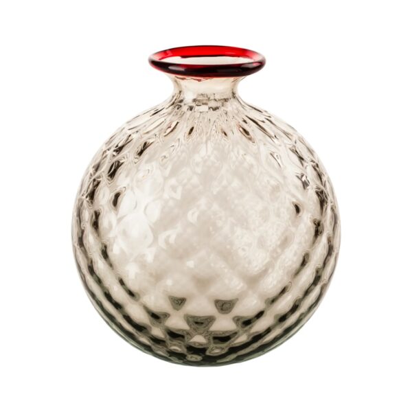 VENINI Vaso Balloton Monofiore Talpa Ø21,5 cm H24 cm