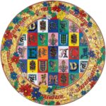 VERSACE Holiday Alphabet Piatto di Natale cm 33