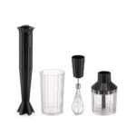 ALESSI PLISSÉ Set Frullatore ad Immersione Grigio