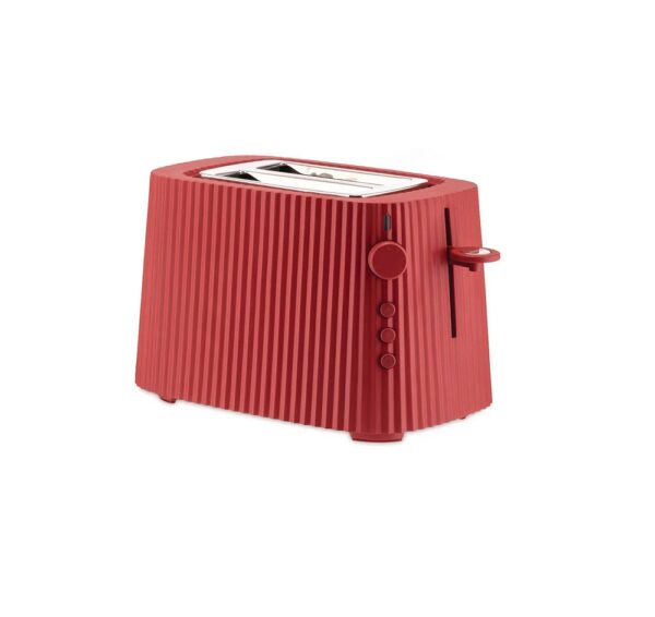 ALESSI PLISSÉ Tostapane Rosso