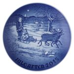BING & GRØNDAHL PIATTO DI NATALE 2015  I regali di Babbo Natale
