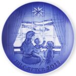 BING & GRØNDAHL PIATTO DI NATALE 2017 - Aspettando papà