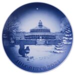 BING & GRØNDAHL PIATTO DI NATALE 2021 - Il giardino botanico