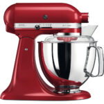 KITCHEN AID PLANETARIA 4,8 L  ARTISAN C/ ACCESSORI ROSSO IMPERIALE
