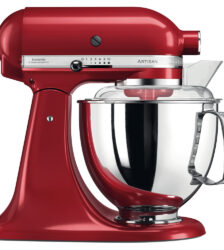 KITCHEN AID PLANETARIA 4,8 L  ARTISAN C/ ACCESSORI ROSSO IMPERIALE