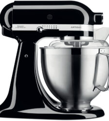 KITCHEN AID PLANETARIA 4,8 L  ARTISAN PREMIUM NERO ONICE