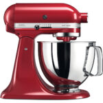 KITCHEN AID PLANETARIA 4,8 L  ARTISAN ROSSO IMPERIALE