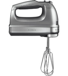 KITCHEN AID SBATTITORE ELETTRICO 9 VELOCITÀ ARTISAN ARGENTO MEDAGLIA