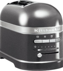 KITCHEN AID TOSTAPANE 2 FETTE ARTISAN  ARGENTO MEDAGLIA