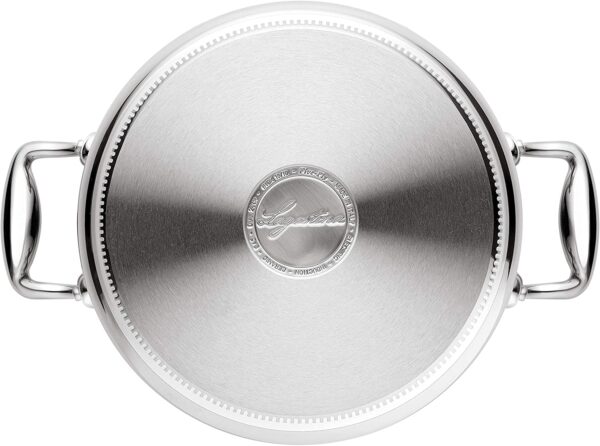 Lagostina Accademia Lagofusion®<br> Casseruola fonda con coperchio<br> Ø cm 22 - immagine 2