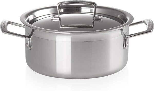 Le Creuset Acciaio Casseruola  con Coperchio 20cm