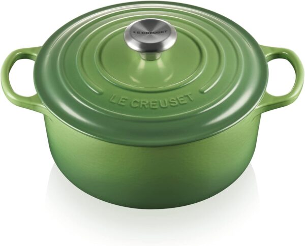Le Creuset Cocotte rotonda Evolution in ghisa vetrificata 24cm Bamboo