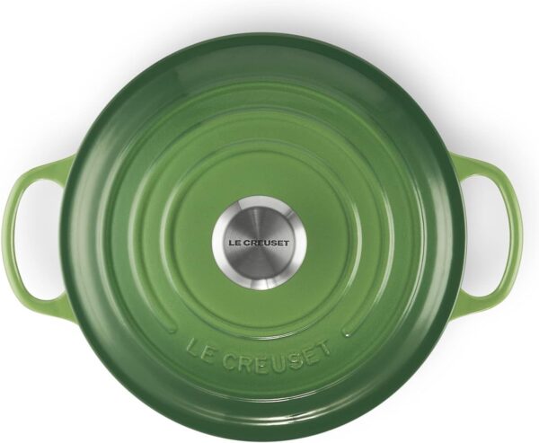 Le Creuset Cocotte rotonda Evolution in ghisa vetrificata 24cm Bamboo - immagine 3