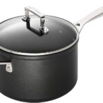 Le Creuset Les Forgées Casseruola Manico Lungo con Maniglia e Coperchio 20cm